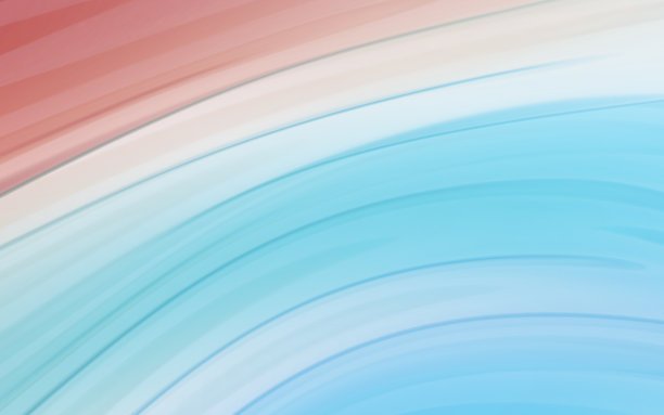 飘逸的布料，五彩波浪丝，三维渲染。图片下载