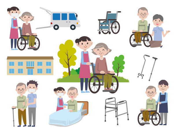 护理福利日服务套装图片下载