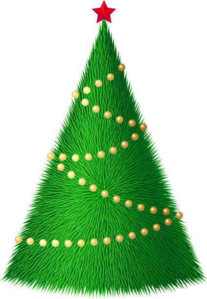 抽象的圣诞树图片下载