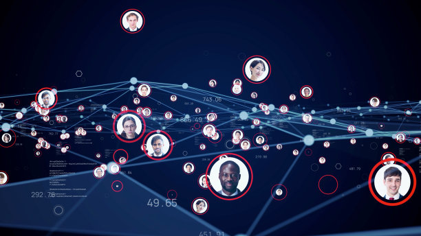 人际网络的概念。全球业务。人力资源。图片下载