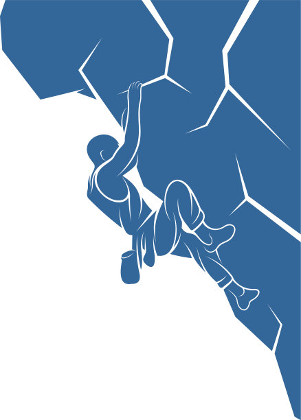 复古登山标志和标签集图片下载