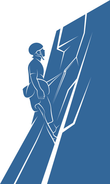 复古登山标志和标签集图片下载