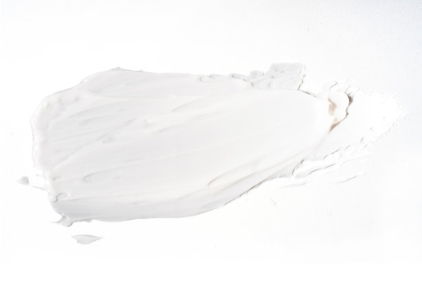 白色化妆面霜纹理上的白色背景图片下载