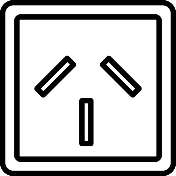 电源插座线路图标图片下载