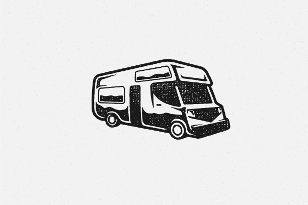 剪影房车房车旅行图片下载