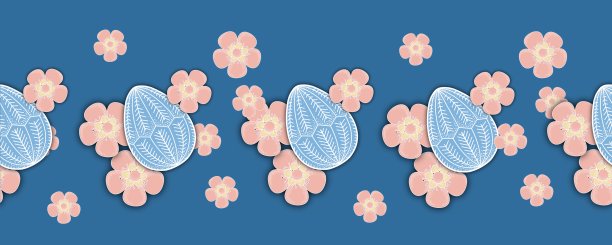 带花的彩蛋图片下载