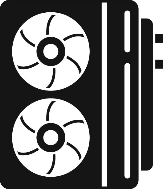 工业空调图标简约风格图片下载