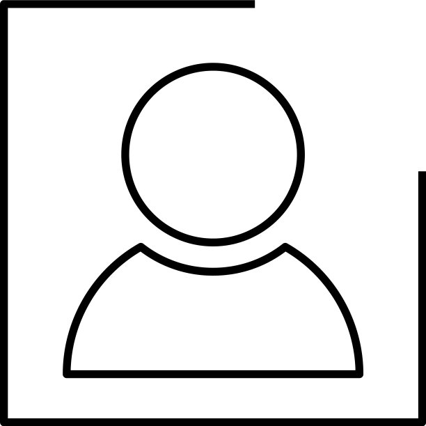 用户或人的细线图标图片下载