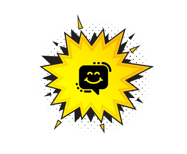 微笑聊天图标快乐表情符号语音图片下载