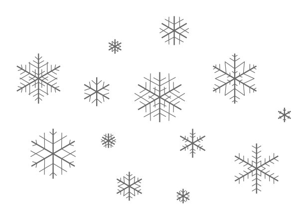 为圣诞节设置雪花图片下载