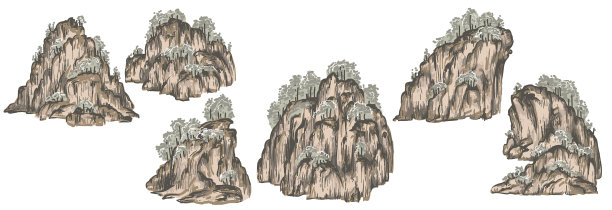 设置中国山脉1图片下载