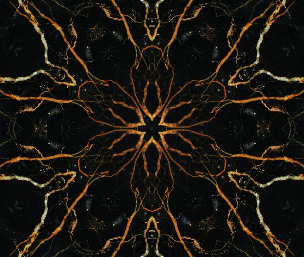 黑色大理石的金色纹理图片下载