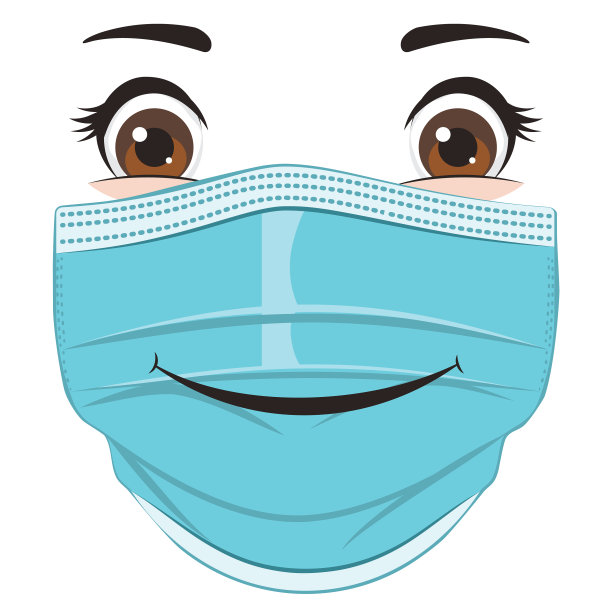 卡通眼睛和面具图片下载