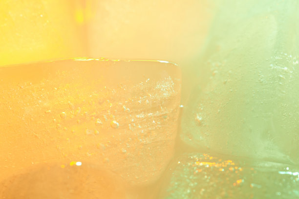 清洁彩色冰块图片下载