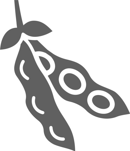 豌豆图标孤立在白色背景上图片下载