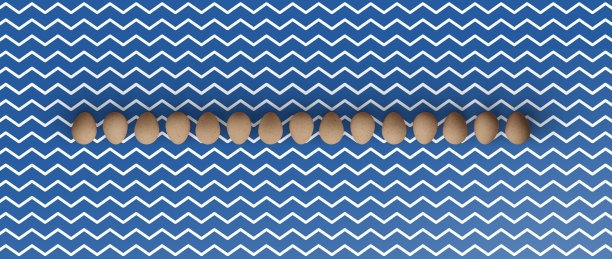 蓝色纹理的鸡蛋图片下载