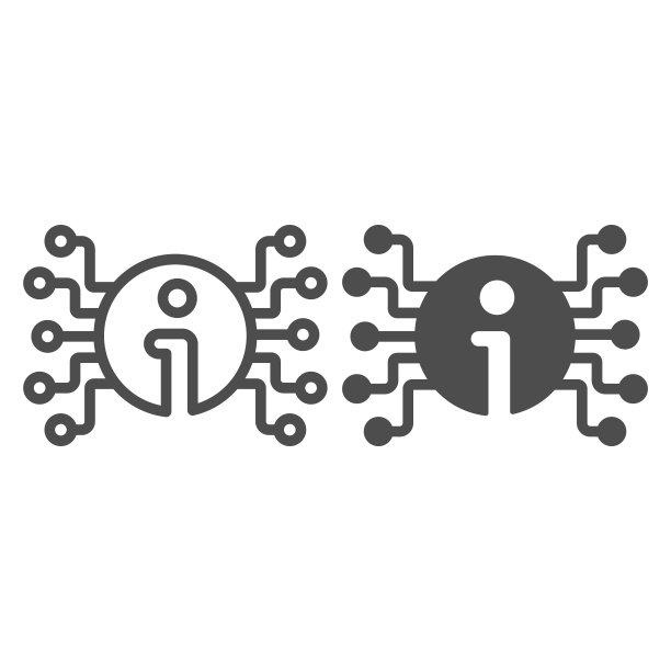 包含联系方式的网页信息：I标志和网络连接图片下载
