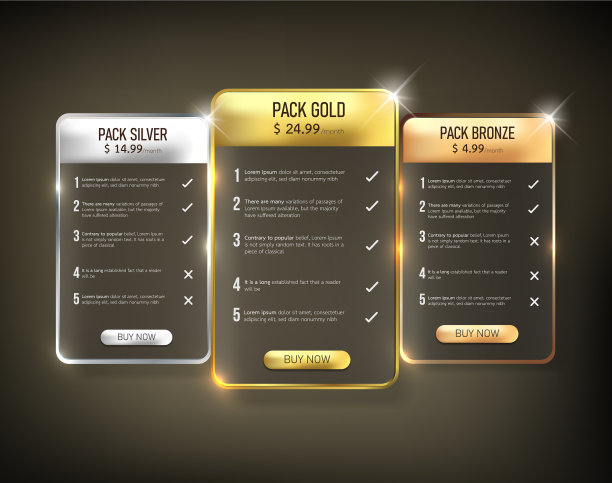 按钮网页价格表包图片下载