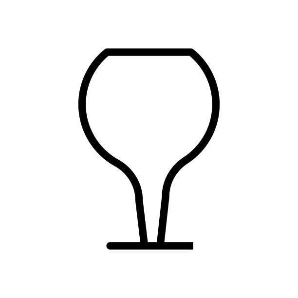 玻璃啤酒杯线条图标图片下载