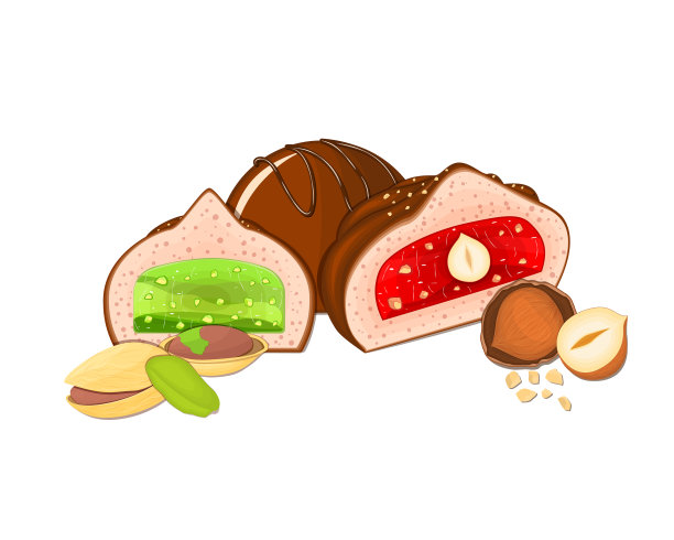 巧克力糖果套装图片下载