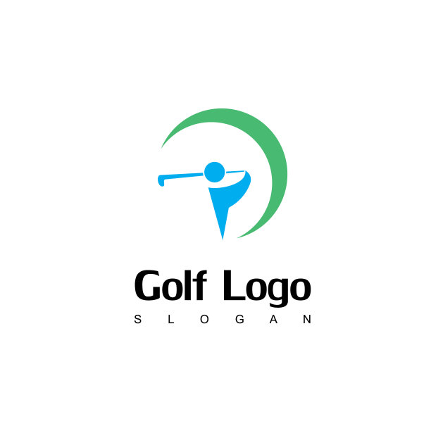 高尔夫标志设计灵感图片下载