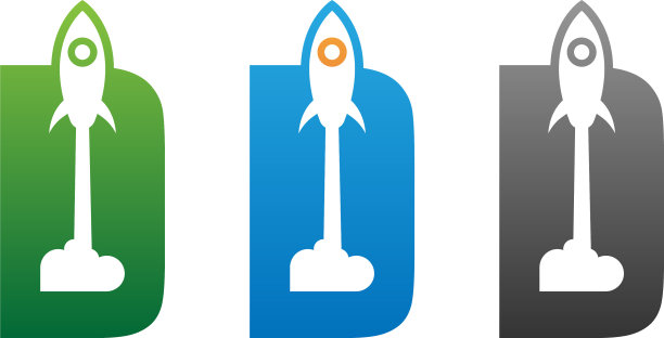 播客图标结合字母概念设计图片下载