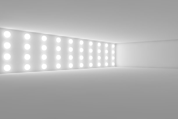 空白的白色3d房间图片下载