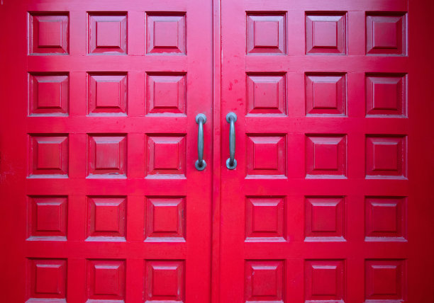 第一长老会教堂的红门图片下载