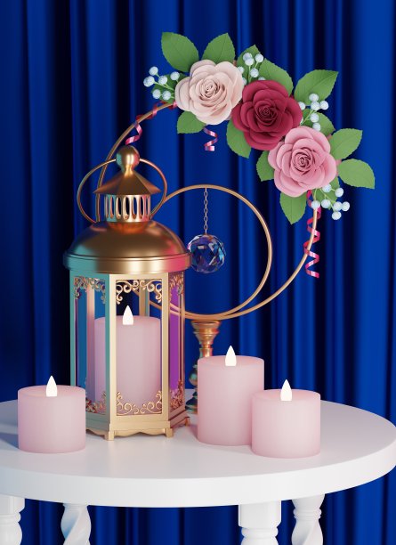 核心与灯笼图片下载