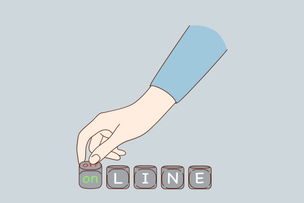 从线上到线下的概念图片下载