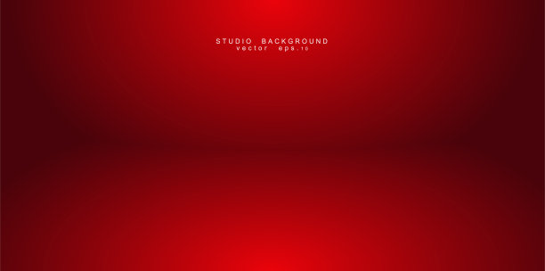 空红色工作室房间豪华背景。抽象的梯度图片下载