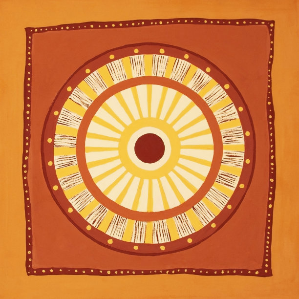 民族背景与圈子。五颜六色的波西米亚人，民族，部落和印度背景图片下载