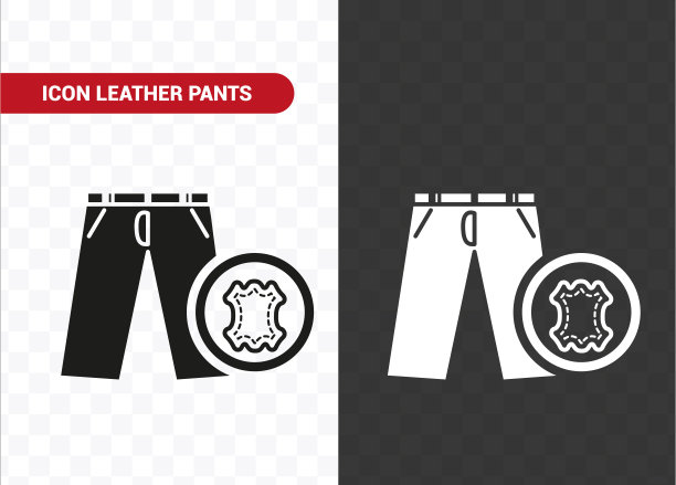 皮裤的象征。图片下载