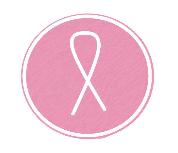 粉红丝带乳腺癌意识。现代风格的标志动画为10月意识活动。世界提高乳腺癌意识日图片下载