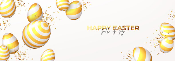 复活节快乐横旗图片下载