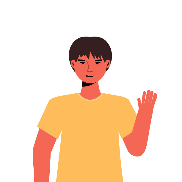 小男孩穿着休闲时尚的男装卡通图片下载