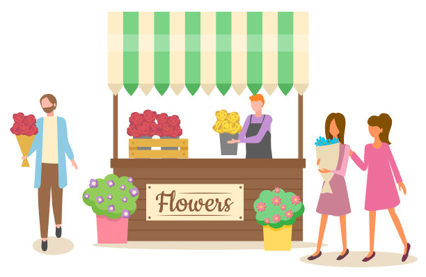 人们用束花的天赋图片下载