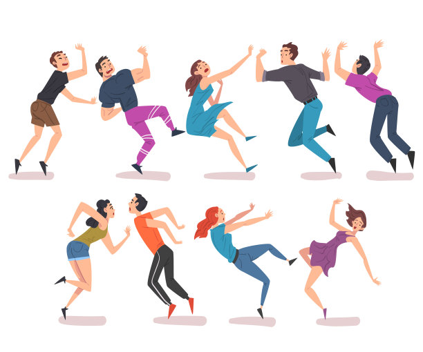 人跌倒设男女之分图片下载