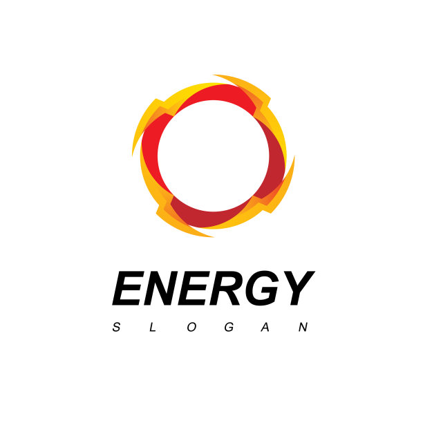 圆圈雷箭能量标志图片下载