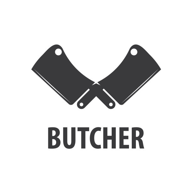 屠夫标志设计灵感图片下载