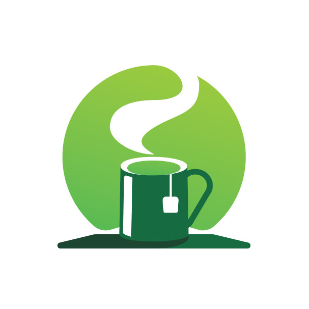 绿茶标志设计灵感图片下载