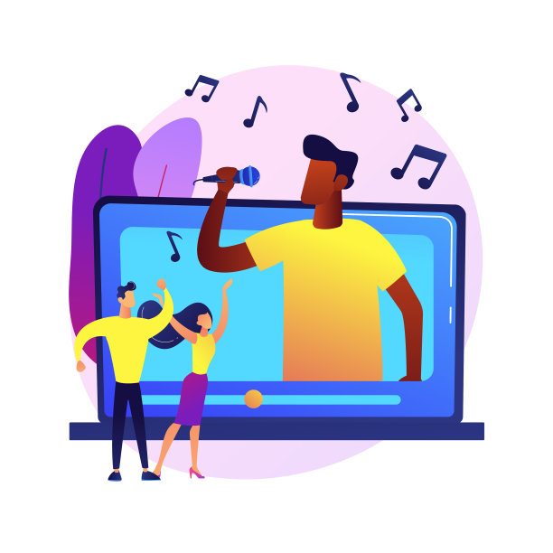 音乐视频抽象概念图片下载