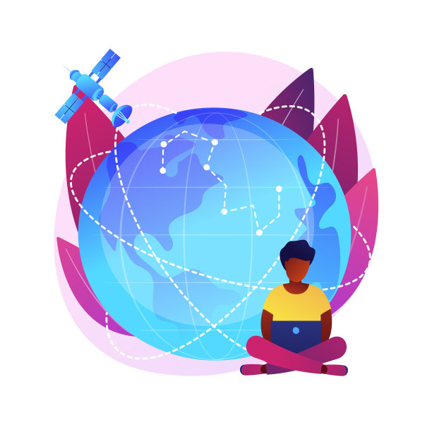 行星卫星概念隐喻图片下载