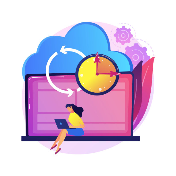 自动备份抽象概念图片下载