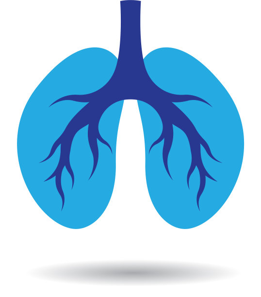 肺标志模板图标图片下载