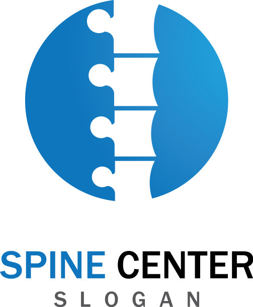 脊柱标志模板图标图片下载