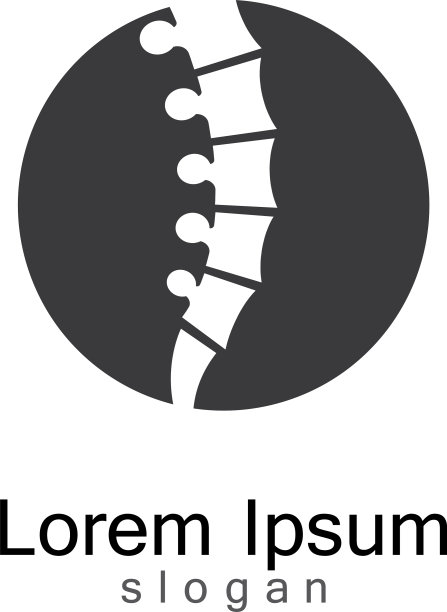 脊柱标志模板图标图片下载