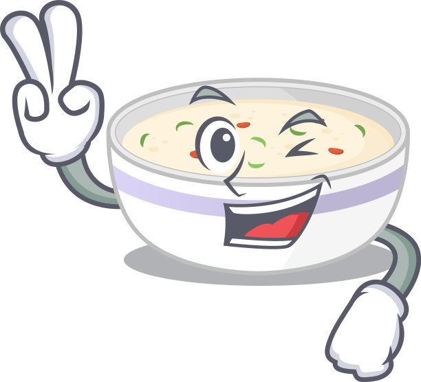 吉祥物滑稽的蒸蛋卡通人物图片下载