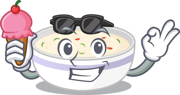 笑脸蒸蛋用冰卡通设计图片下载