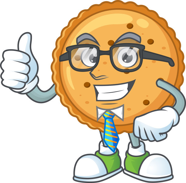 花生酱曲奇成功戴眼镜图片下载